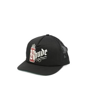 Rhude Black Hats Men